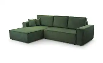 Ecksofa Gibraltar Dunkelgrün