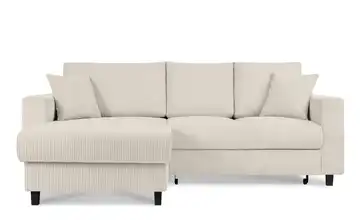 KONSIMO Ecksofa Egret Creme links