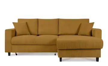 KONSIMO Ecksofa Egret Gelb rechts
