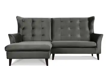 KONSIMO Ecksofa Salis Grau links