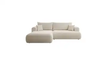 Ecksofa Beige links