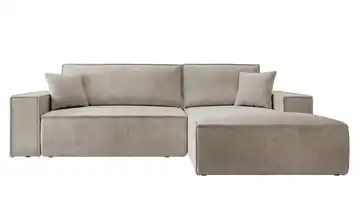 Ecksofa Beige rechts