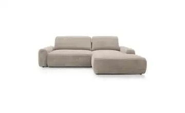 Ecksofa Beige rechts