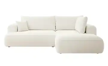 Ecksofa rechts Offwhite