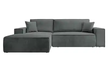 Ecksofa Grau links