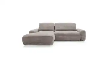 Ecksofa Greige links