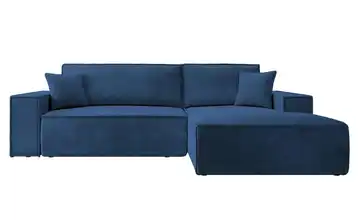Ecksofa Marineblau rechts
