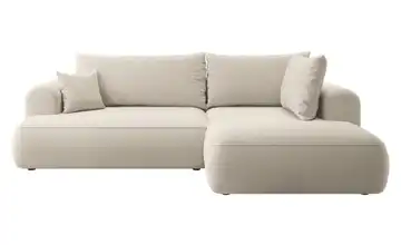 Ecksofa rechts Hellbeige