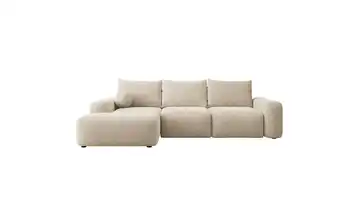 Ecksofa mit Schlaffunktion Carnos Beige links