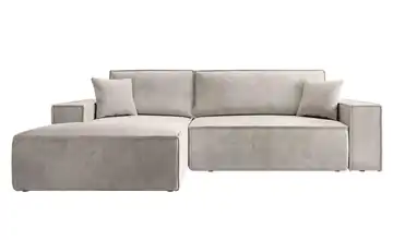 Ecksofa Creme links