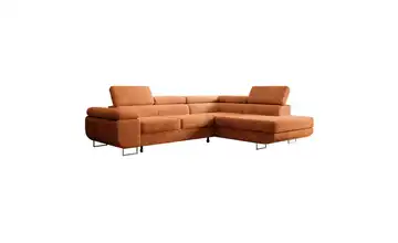 Ecksofa Kupferfarben rechts