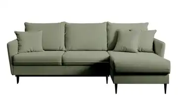 Ecksofa Salbeigrün