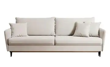 Einzelsofa mit Schlaffunktion Volio Beige, Schwarz
