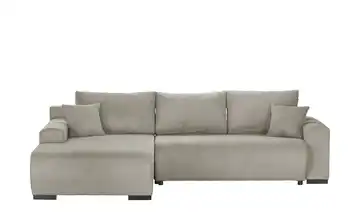 smart Ecksofa Nelly Schlamm links