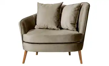 Max Winzer Sessel Miranda Dunkelbeige