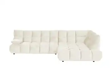 Jette Home Ecksofa Gentle rechts Cremeweiß