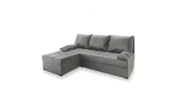 MASSENO Ecksofa Rita Hellgrau