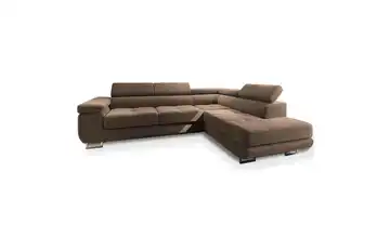 MASSENO Ecksofa Selva rechts Beige