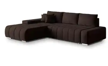 MASSENO Ecksofa Alese Braun links