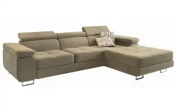 MASSENO Ecksofa mit Schlaffunktion Elma
