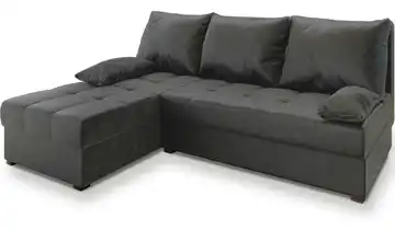 MASSENO Ecksofa Rita Dunkelgrau