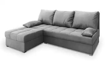 MASSENO Ecksofa Rita Hellgrau