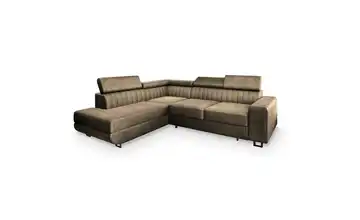 MASSENO Ecksofa Nola links Beige