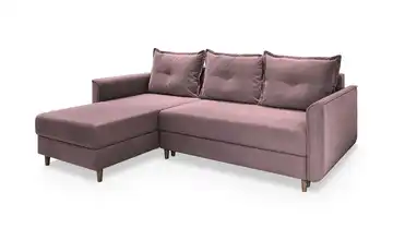 MASSENO Ecksofa  Pisan  Rosé links