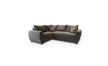 MASSENO Ecksofa Madison  Hellgrau links