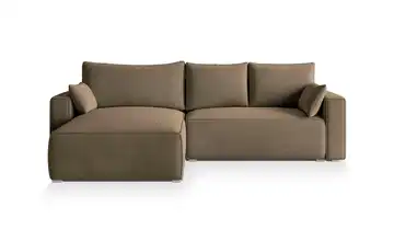 MASSENO Ecksofa Foril Beige
