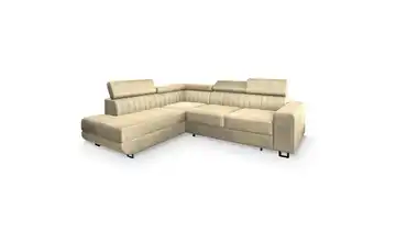 MASSENO Ecksofa mit Schlaffunktion Nola