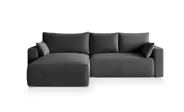 MASSENO Ecksofa Foril Graphit
