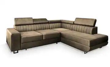 MASSENO Ecksofa Nola rechts Beige