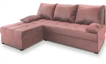 MASSENO Ecksofa Rita Rosé