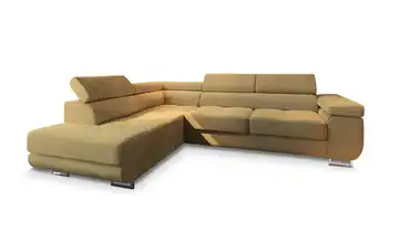 MASSENO Ecksofa Apiro Gelb links
