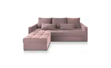 MASSENO Ecksofa Kos Rosé