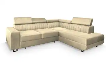MASSENO Ecksofa Nola rechts Creme