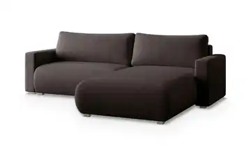 MASSENO Ecksofa Turin  Braun
