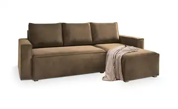 MASSENO Ecksofa Siles Beige