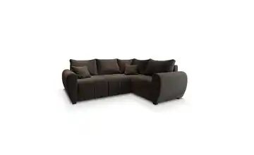 MASSENO Ecksofa Madison  Braun rechts