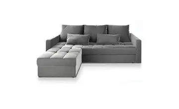 MASSENO Ecksofa Kos Hellgrau