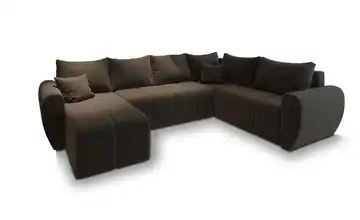 MASSENO Wohnlandschaft Madison Braun rechts