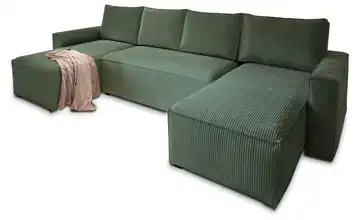 MASSENO Wohnlandschaft Aspra Flaschengrün