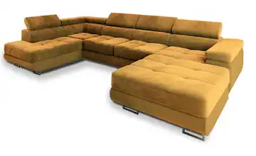 MASSENO Wohnlandschaft Casone links Gelb
