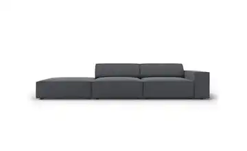 Micadoni Einzelsofa Jodie Dunkelgrau links