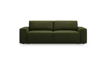 Micadoni Einzelsofa Jodie Olivgrün Boucléstoff