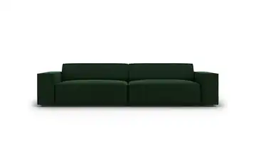 Micadoni Einzelsofa Jodie Flaschengrün 4 Samt