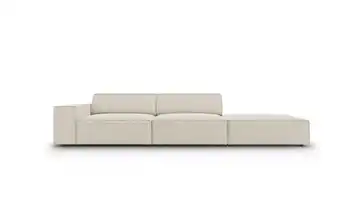 Micadoni Einzelsofa Jodie Dunkelbeige rechts