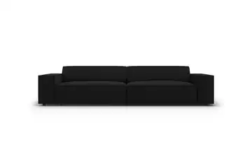 Micadoni Einzelsofa Jodie Schwarz 4 Webstoff