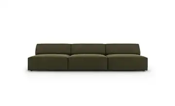 Micadoni Einzelsofa Jodie Grün Samt